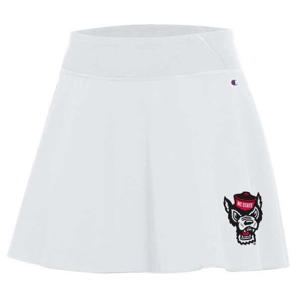 White Ladies Fan Skirt With Undersh